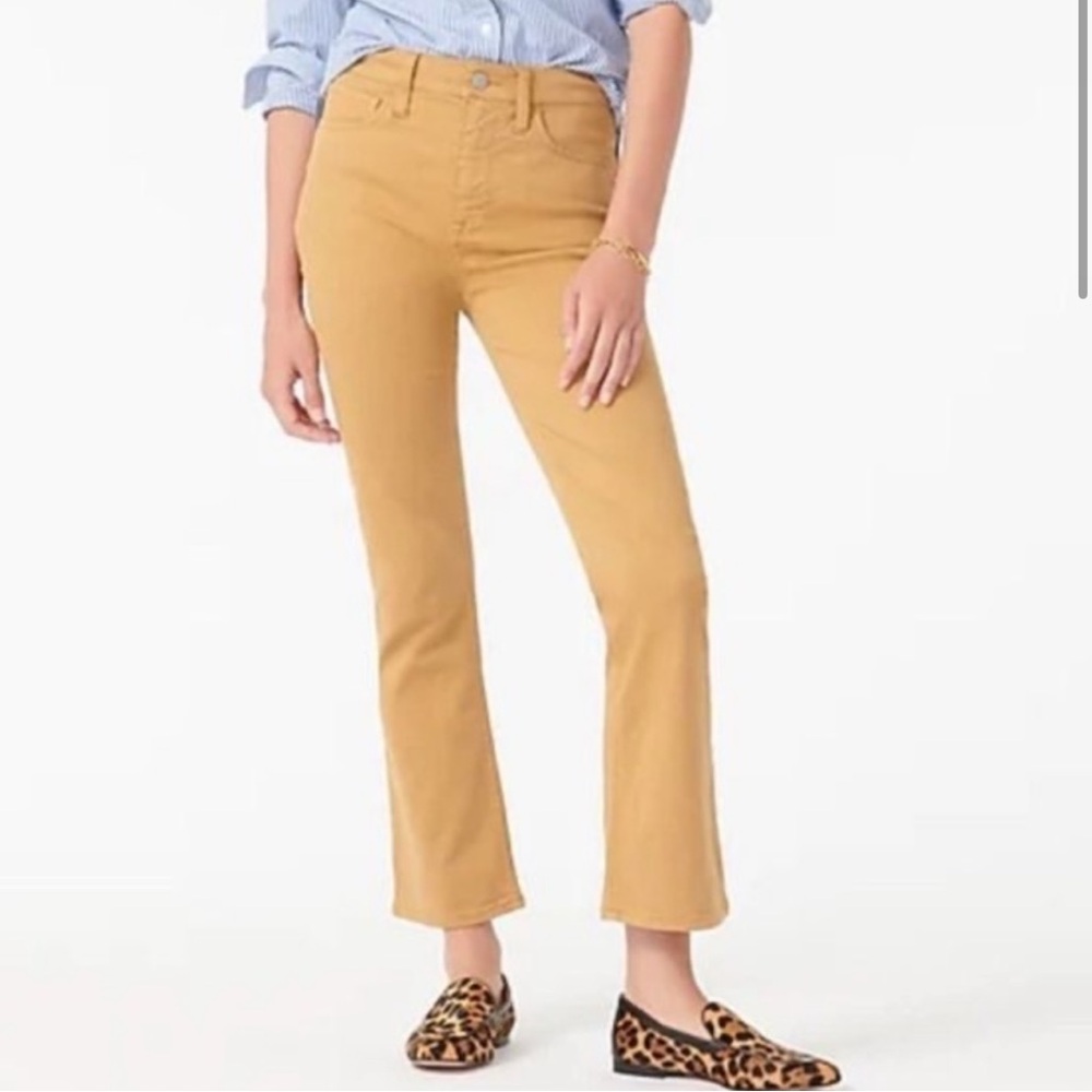 J. Crew Camel Straight Leg Pants